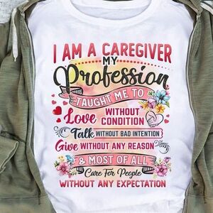 Caregiver Graphic T-Shirt